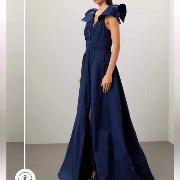 Marchesa NOTTE Taffeta Ball Gown - Picture 3 of 11